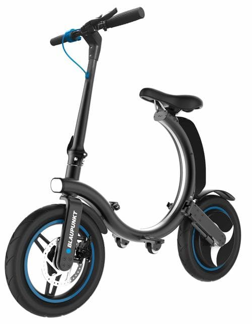 Bicicleta electrica pliabila Blaupunkt ERL814