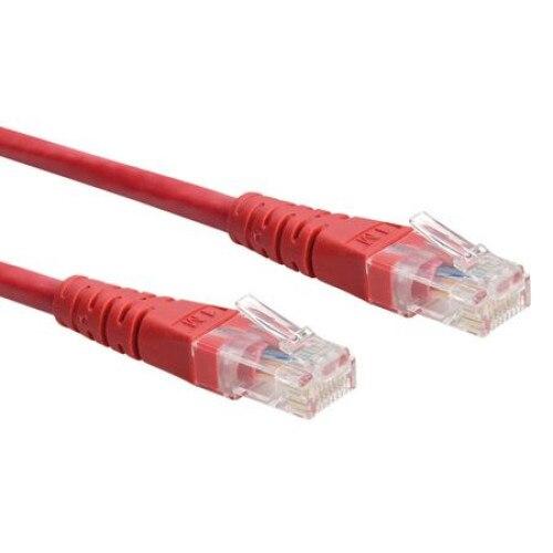 Cablu patch DIGITUS Premium CAT 6 UTP, lungime 5 m, rosu