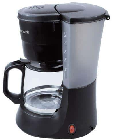 Cafetiera Maxwell MW-1650, 600 W, Cafea macinata, 0.6 L (Negru)