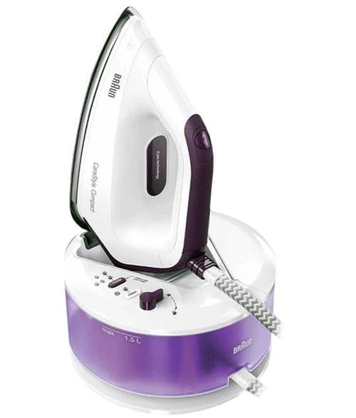Fier de calcat Braun CareStyle Compact IS2144VI, 2400 W, 1.5 L (Alb/Mov)