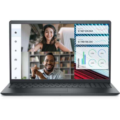 Laptop Dell Vostro 3520 (Procesor Intel® Intel® Core™ i7-1255U (12M Cache, up to 4.7 GHz)) 15.6inch FHD, 8GB, 512GB SSD, Intel Iris Xe Graphics, Windows 11 Pro, Negru)