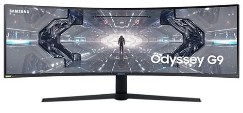 Monitor Gaming VA QLED Samsung Odyssey G9 49inch LC49G94TSSPXEN, DQHD (5120 x 1440), HDMI, DisplayPort, AMD FreeSync, NVIDIA G-SYNC, Ecran curbat, 240 Hz, 1 ms (Negru/Alb)