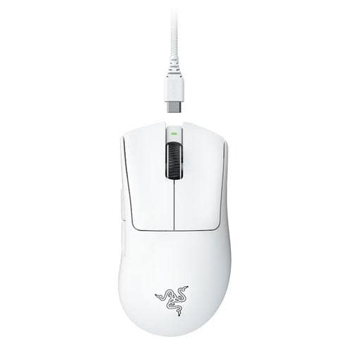 Mouse gaming wireless Razer DeathAdder V3 Pro, USB, 30k DPI (Alb)