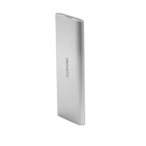 Rack SSD M.2 Lindy USB 3.0 SATA (Argintiu)