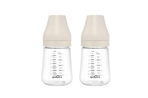 Set 2 biberoane PA anticolici premium cu tetina S, 160 ml