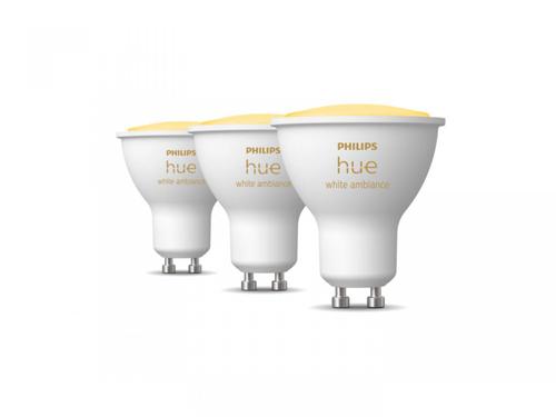 Set 3 becuri LED SMART Philips Hue, Bluetooth, 5 W
