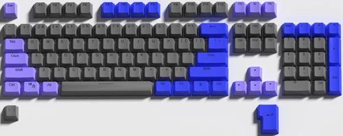 Set Taste QwertyKey Chamber Translucide, Material PBT, Double shot (Multicolor)