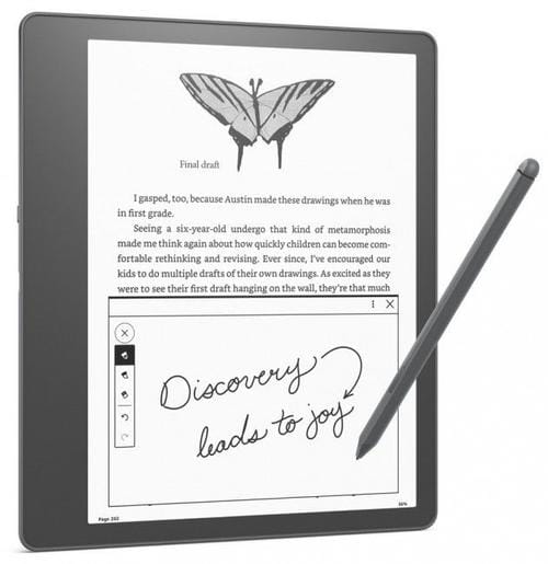 Tableta ePaper Amazon Kindle Scribe, ecran 10.3inch, 300 ppi, Premium Pen inclus, 64GB, Wi-Fi (Negru)