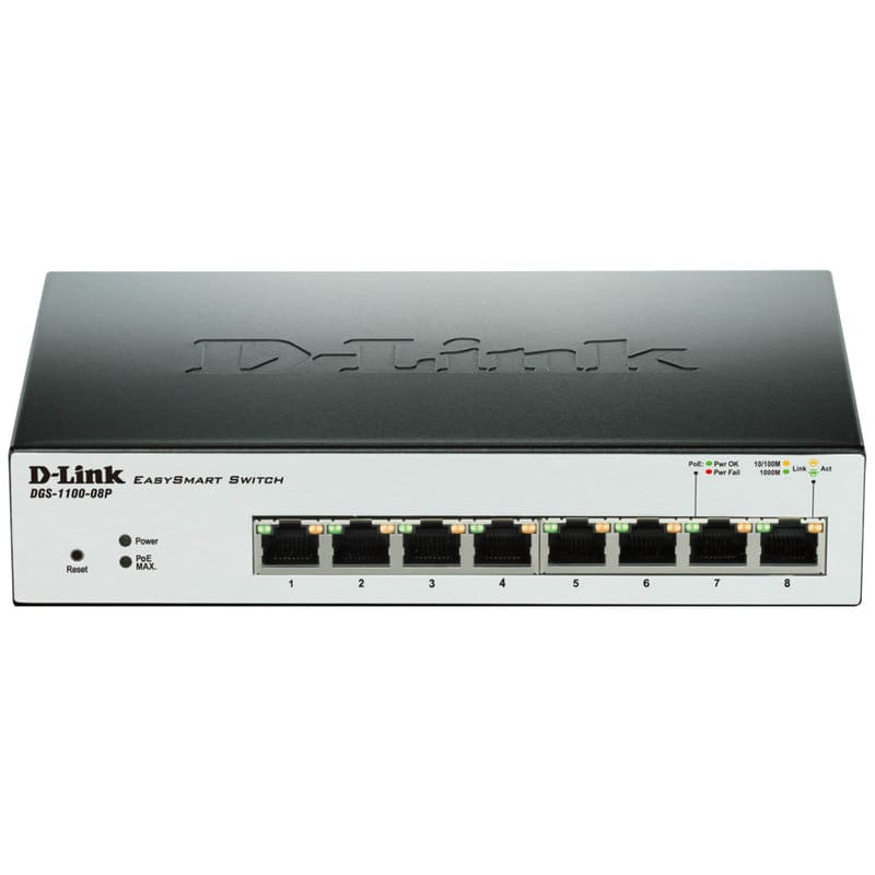 Switch D-Link DGS-1100-08P