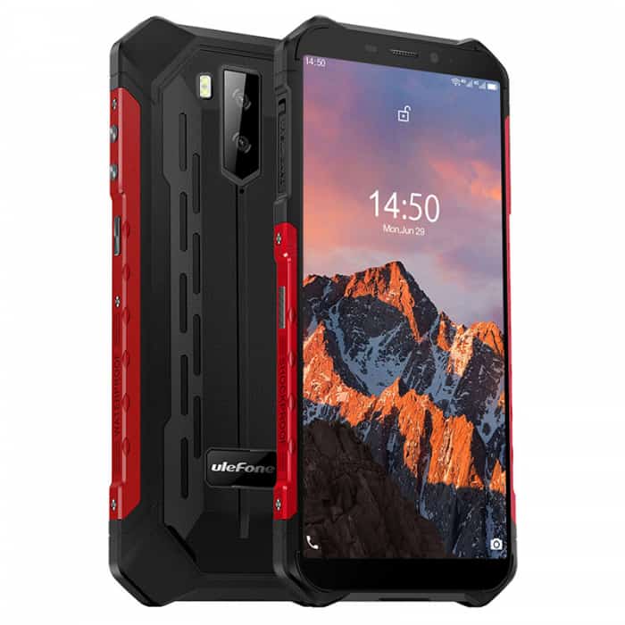 Telefon mobil Ulefone Armor X5 PRO Rosu