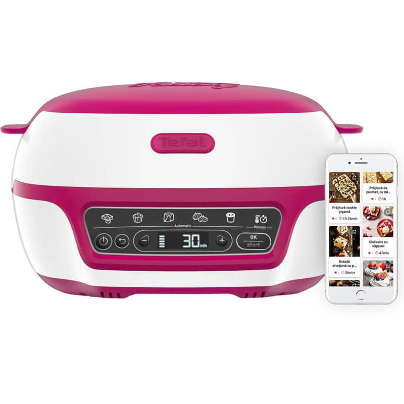 Aparat pentru deserturi si produse de patisserie Tefal Cake Factory Delices KD810112