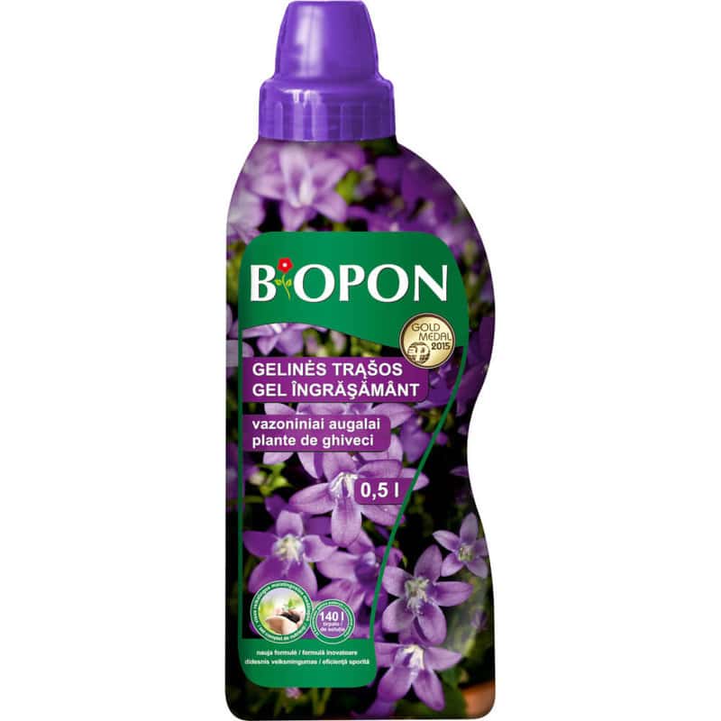 Biopon Ingrasamant Gel Plante de Ghiveci 0.5 l
