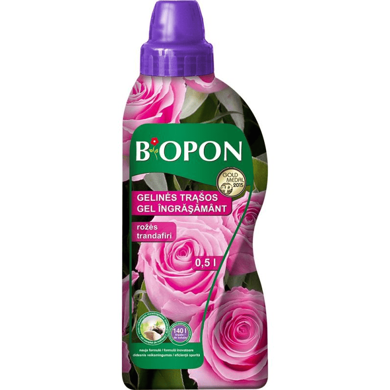 Biopon Ingrasamant Gel Trandafiri 0.5 l