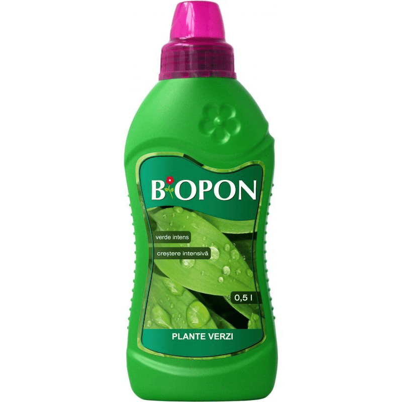Biopon Ingrasamant Lichid Plante cu Frunze 0.5 l