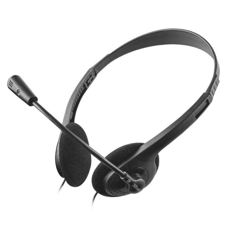 Casti PC On-Ear Trust Action Chat