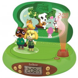 Ceas copii 3D cu proectie Lexibook Nintendo Animal Crossing RP500AC