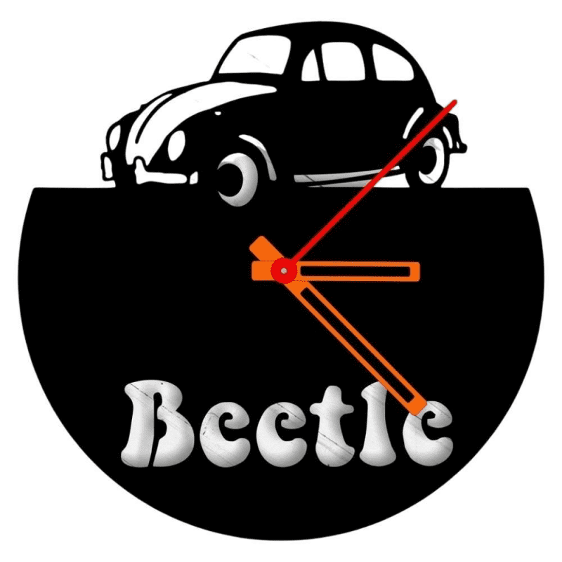 Ceas de perete metalic Krodesign Beatle