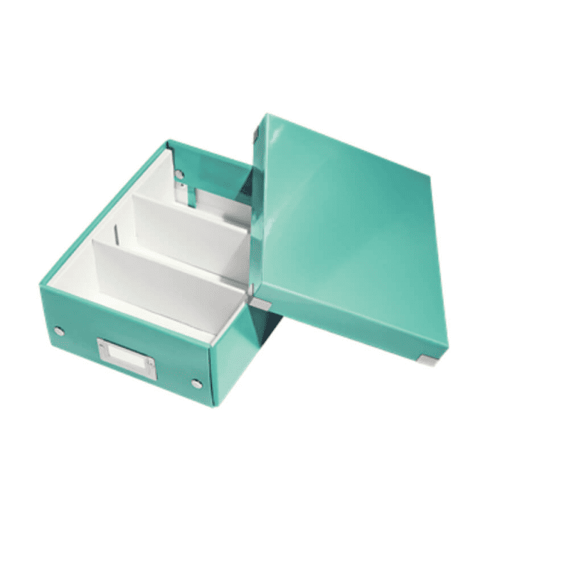 Cutie Organizer Medie din Carton Solid Laminat Leitz Click and Store