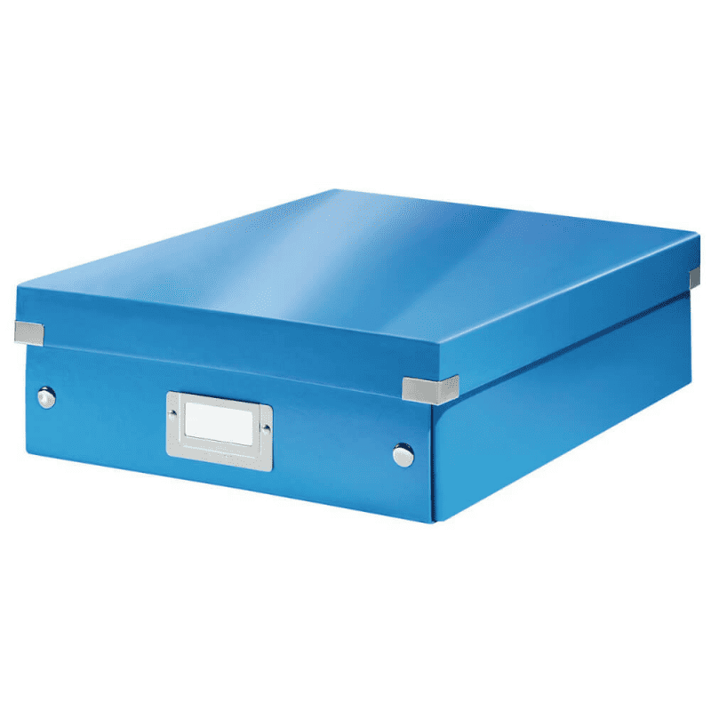 Cutie Organizer Medie din Carton Solid Laminat Leitz Click and Store