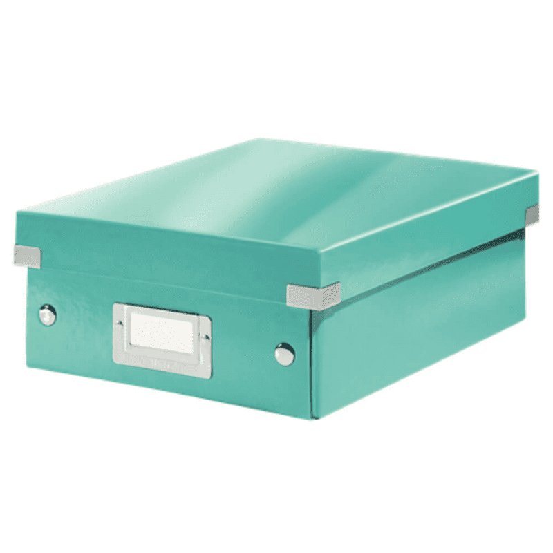 Cutie Organizer Mica din Carton Solid Laminat Leitz Click and Store