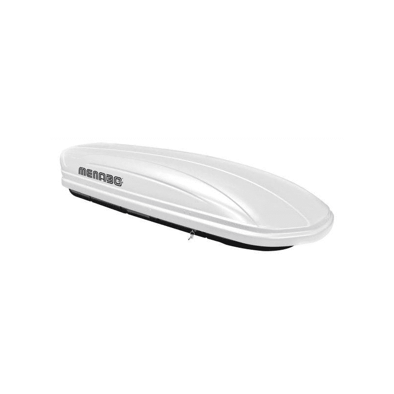 Cutie portbagaj Menabo Mania 400 ABS White