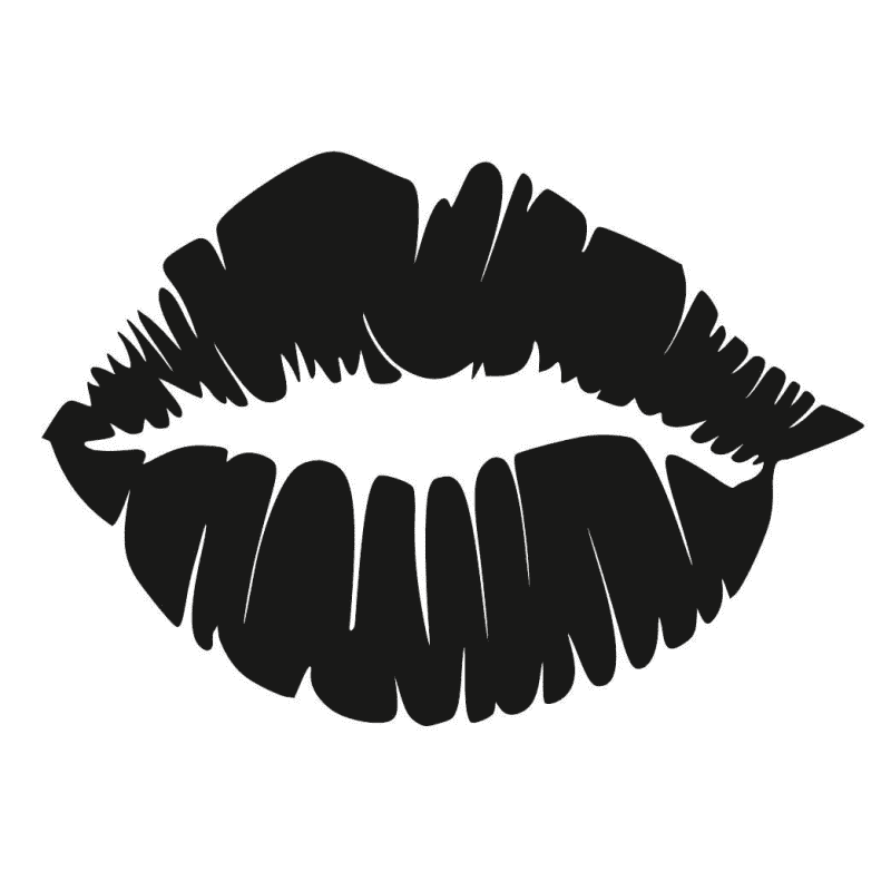 Decoratiune metalica de perete Krodesign KRO-1065 Lips