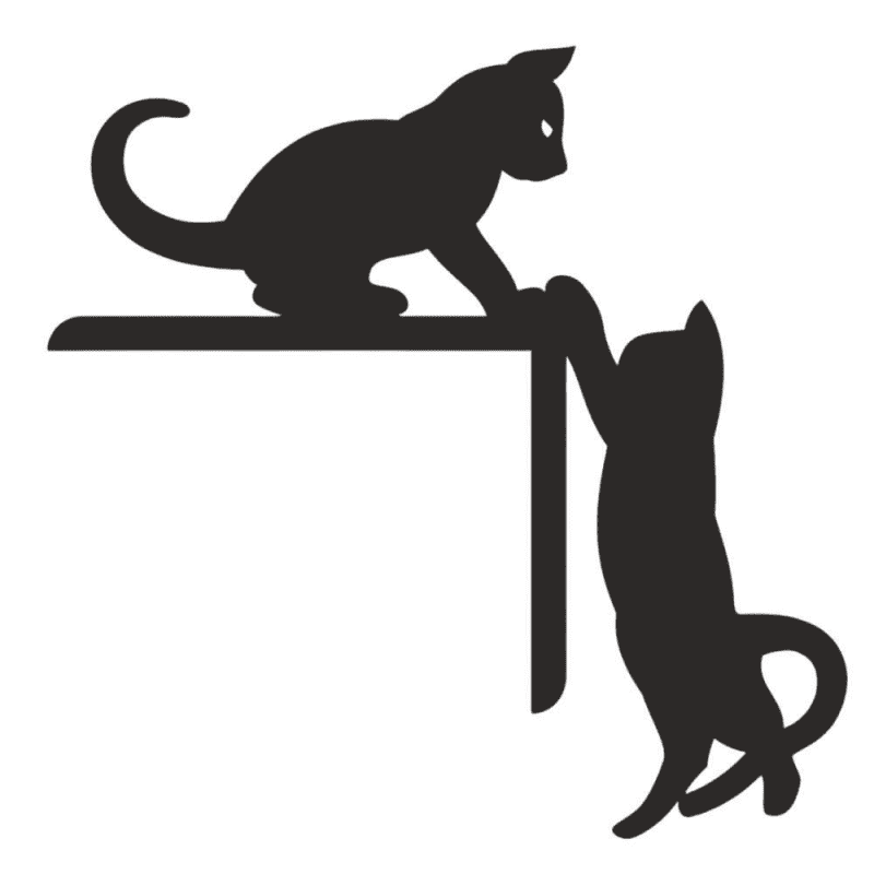 Decoratiune perete Krodesign KRO-1103 Cats Door