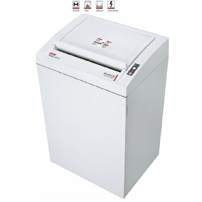 Distrugator Documente Hsm 411.2 - 20-22 Coli - Cross Cut (1