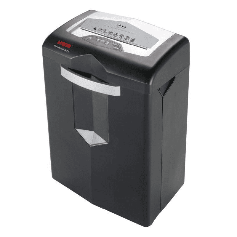 Distrugator Documente Hsm Shredstar X15 - 15 Coli - Cross Cut (4 X 35mm) - Nivel Securitate 3