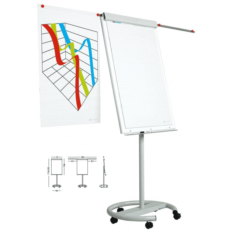 Flipchart Magnetic Smit Vario