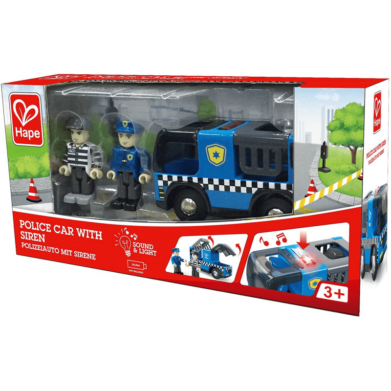 Hape Masina De Politie Cu Sirena