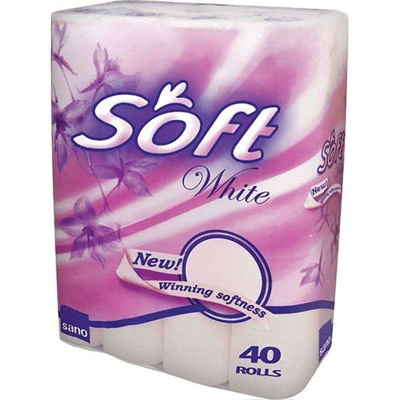 Hartie igienica Sano Soft White