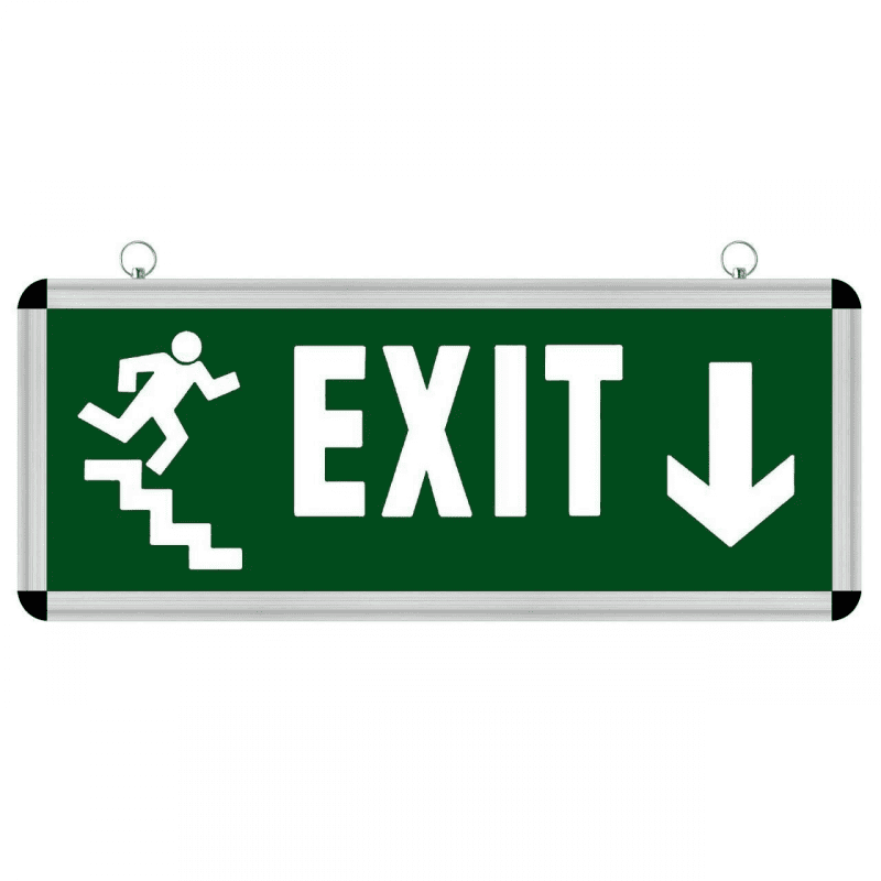 Lampa iluminat emergenta IESIRE Coborare – EXIT Down