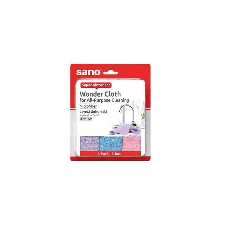 Laveta microfibra Sano Wonder