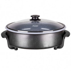 NEAMBALAT - Tigaie electrica cu capac ZEPHYR ZP 1010 BDM