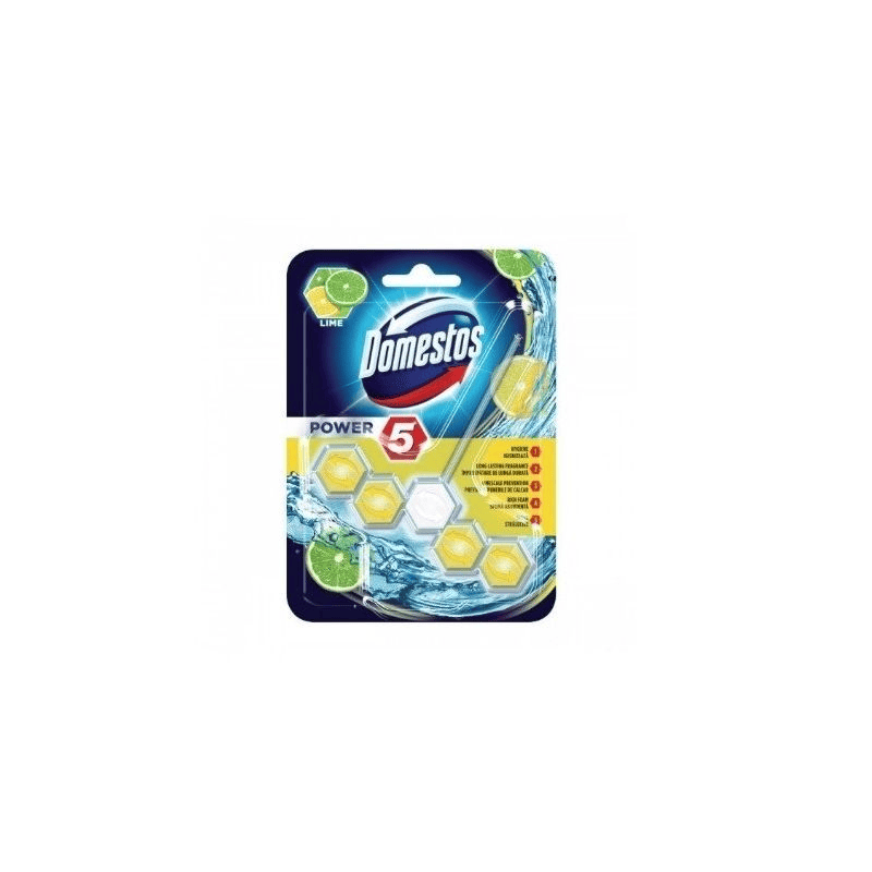 Odorizant toaleta Domestos Power 5 Lime