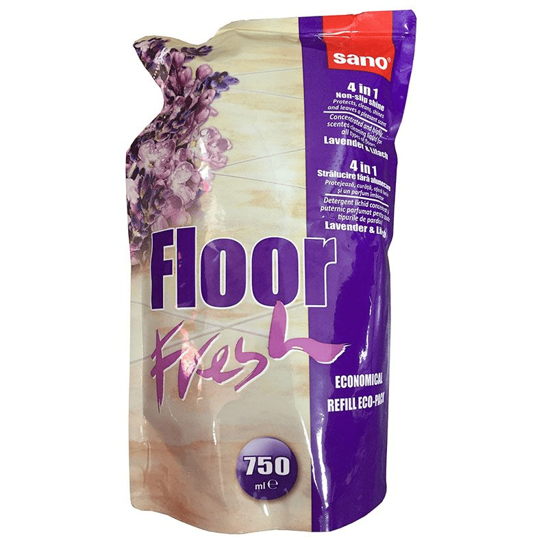 Rezerva detergent pardoseala parfumant Sano Floor Fresh liliac