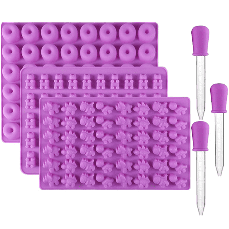 Set 3 forme jeleuri cu pipete Quasar & Co 146 forme