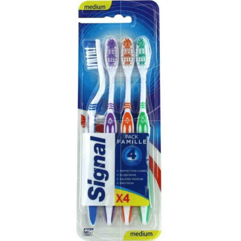 Set 4 Periute de Dinti Signal cu 4 Actiuni