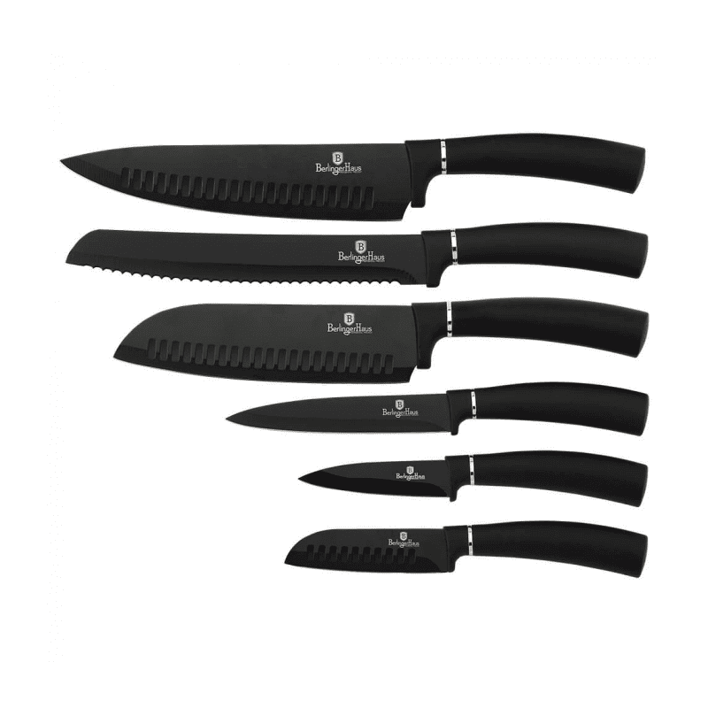 Set de cutite 6 piese Royal Black Berlinger Haus BH 2383