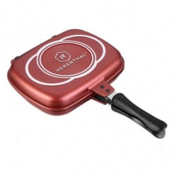 Tigaie grill dubla HERENTHAL HT-CDF32M