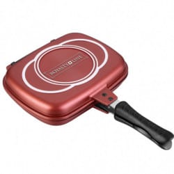 Tigaie grill dubla