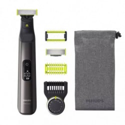Trimmer Philips OneBlade Pro Față + Corp QP6550 / 15