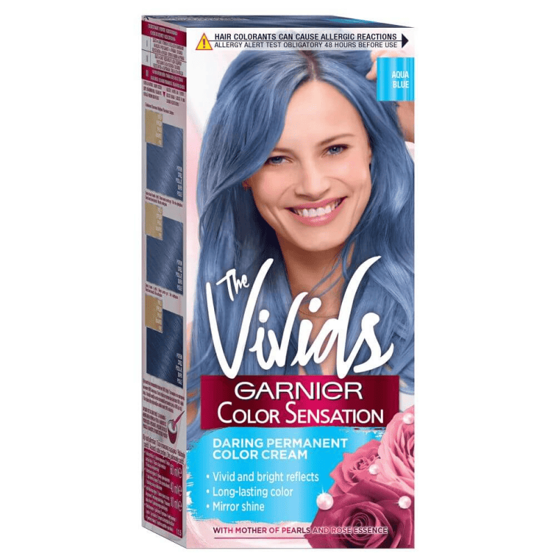 Vopsea de Par Permanenta Garnier Color Sensation 6.10 Aqua Blue