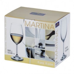 Чаши за бяло вино MARTINA 6 * 350 мл