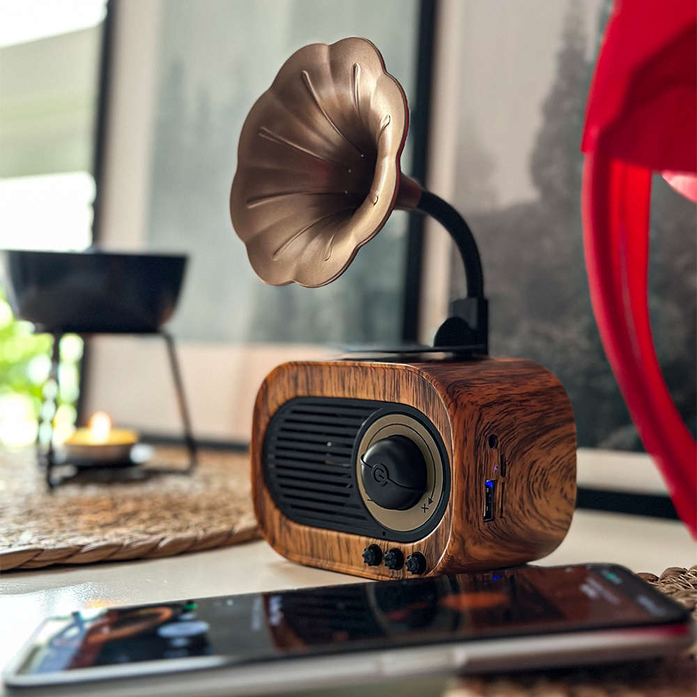 Boxa Retro Gramofon