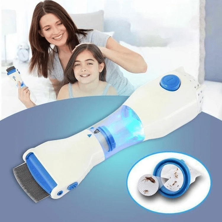 Pieptene aspirator impotriva paduchilor si parazitilor