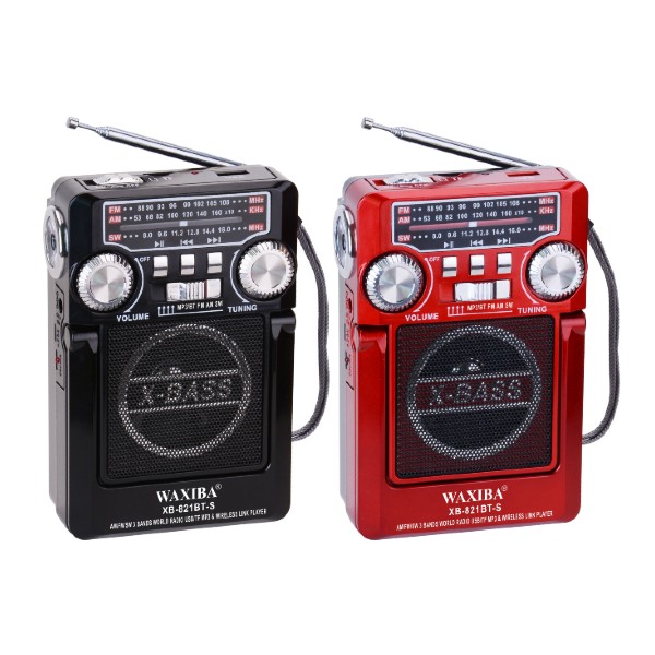 Radio portabil solar cu Bluetooth
