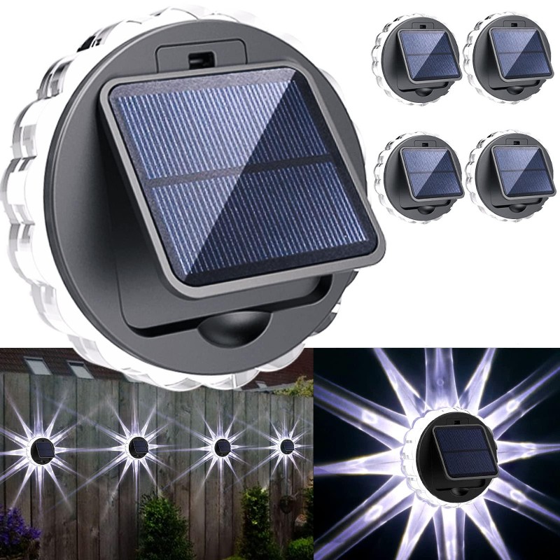 Set 4 lampi solare LED