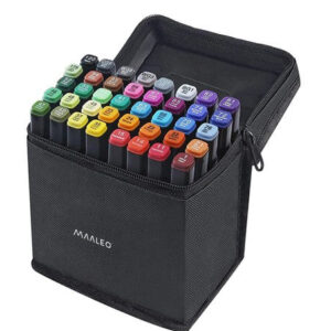 Set 40 markere cu capat dublu
